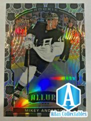 2020-21 UD Allure Hockey MIKEY ANDERSON #83 RC NHL Shield 2005 Parallel